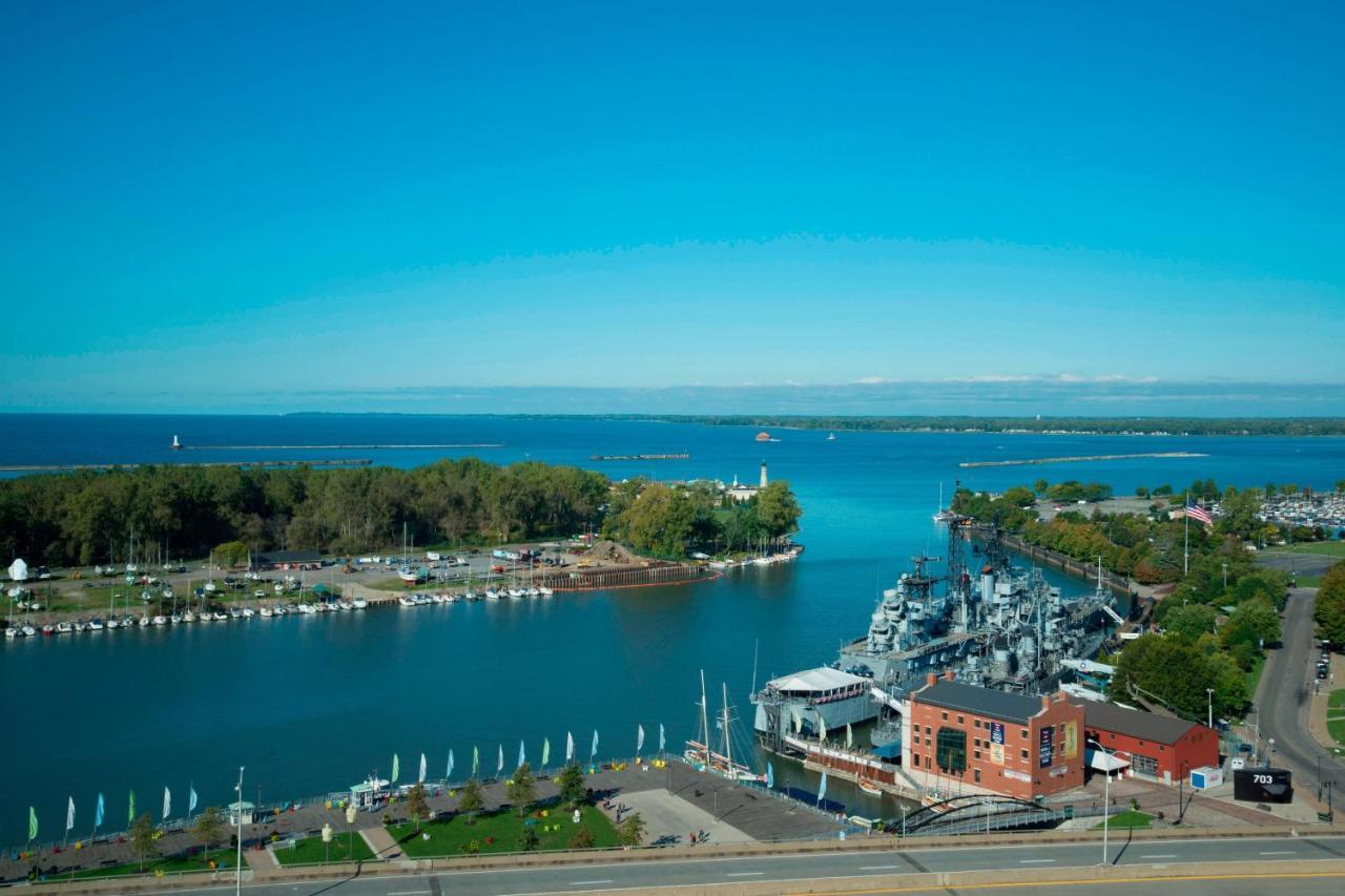 Buffalo Marriott At Lecom Harborcenter Exteriér fotografie
