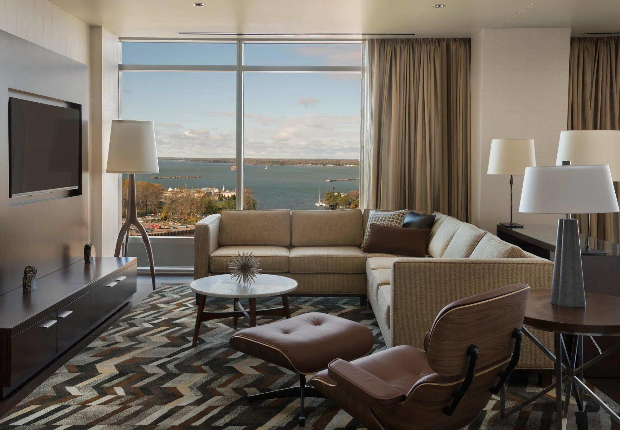 Buffalo Marriott At Lecom Harborcenter Exteriér fotografie